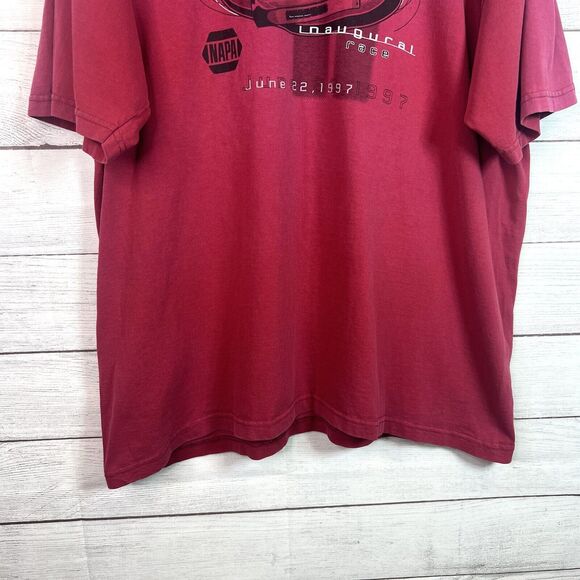 Vintage 90's California 500 Inaugural Napa Race T-Shirt Racer Y2K USA Size XXL - Picture 4 of 11